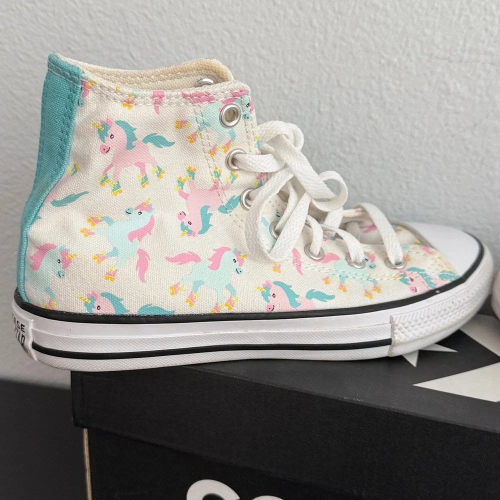 Girls Converse Chuck Taylor Unicorn Shoes